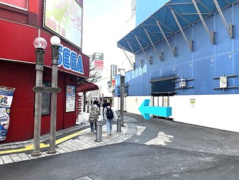 ベリーラッシュ 千葉駅前店(VeryLash)/道案内3【ちばぎんをくぐると】