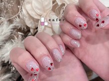リーファネイルズ 岡山学南町店(Lea'ferNails)/シンプルデザイン