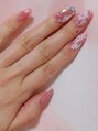 アイラッシュアンドネイルサロン レテ(eyelash & nailsalon L'ete)&nbsp;女性らしい繊細なデザインが好きです♪