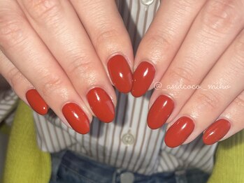 グラム バイ アンド ココ ネイル(GraM by And & coco. Nail)/人気のレッド