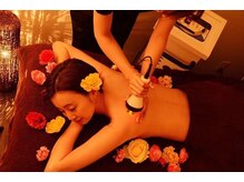 身体スッキリ屋の雰囲気（高周波で温め、深部の脂肪を分解＆燃焼！むくみにお悩み方にも）
