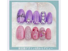 ヴァンネイルサロン 本厚木(VAN NAIL SALON)/barbieネイルデザイン￥5980