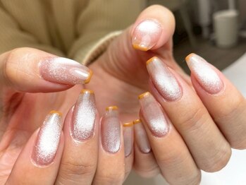 ネイルサロン イズ(NAIL SALON iS)の写真/【恵比寿1分】シンプルでも洗練されたデザインが大人気★定額コース¥6600~♪【2週間の無料保証】