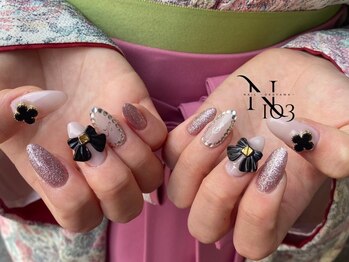 イチマルサン(N゜103)の写真/イベント・トレンドネイルは是非当店に♪華やかさをPlusしてつい自慢したくなる指先へ★長さ出し/パーツ