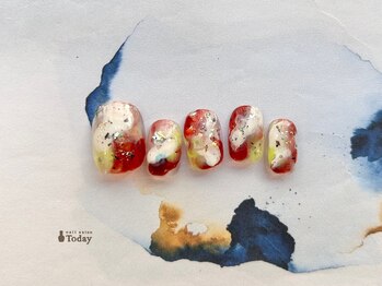 ネイルサロン トゥデイ 心斎橋店(Today)/Simple plus art¥9300→¥5800