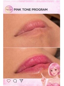 ユヌランコント 岐阜店(Une rencontre)/PinkToneProgram（唇）