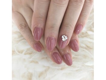 アイラッシュアンドネイル専門店 クラル(CURAR)/ワンカラーネイル ￥4980