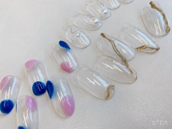 ロイヤルセラピスト 袋町店(Royal Therapist)/クリアデザインnail