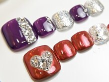 アーク(Ark)/ビジューフットネイル