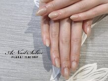 エーネイルサロン プラーカ本店(A-Nail Salon)/　ベージュネイル