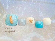 アーバンシーネイル 赤羽店(Urbansea nail)/foot nail design 10.980円