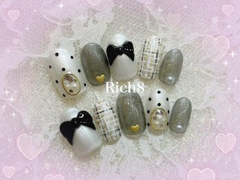 ネイルアンドまつげエクステ リッチエイト 原宿店(Rich8)/ジェルNGの方も!イベント用に◎