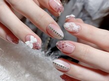レアネイル 新宿(le'a nail)/チェックネイル