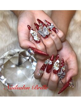 エスフィーネイルサロン ブリーユ(Esfy nailsalon Brille)/ゴテゴテネイル