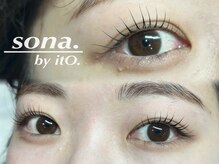 ソナ バイ イト(sona by itO.)/デザインまつ毛パーマ