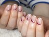 〔ハンド〕ジェルより軽い付け心地＊シェラックデザイン10本コース/¥12500