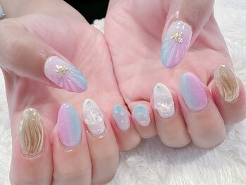ラルネイル 大宮(Lull. nail)/＃シェルアート＃ぷっくり