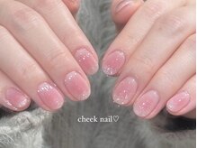 ディーエル ビューティー 二子玉川店(DL BEAUTY)/ちゅるんチークネイル