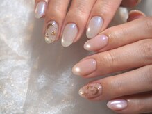 クリア 広尾 恵比寿(CLEAR)/マグネット×ムーンアートネイル