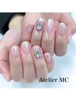 アトリエ エムシー 新富町(Atelier MC)/ラメグラ×追加パーツ