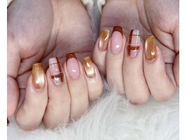 チェックネイル