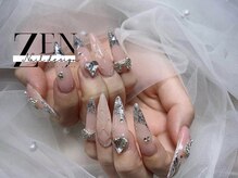 ゼン ネイル デザイン 池袋(ZEN NAIL DESIGN)/* 長 さだしやり放題×つけ放題