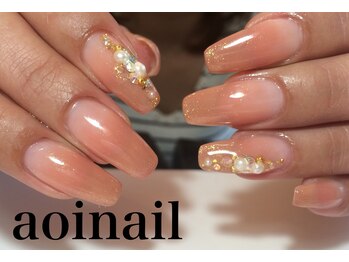 アオイネイル(aoinail)/肌なじみ◎グラデーション☆