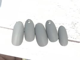 ニュアンスマットネイル