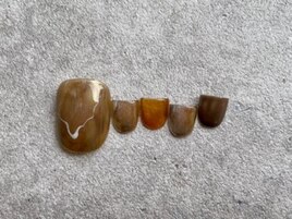 ニュアンスべっ甲ネイル