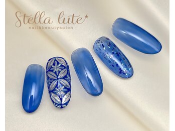 6月New♪♪圧巻！江戸切子ネイル