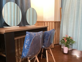 セルリアンブルー(Cerulean Blue)/パウダ-ルーム