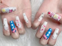 ネイルアルバ(Nail ALBA)/キティちゃんネイル