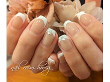ハニー(honey)/フレンチネイル♪