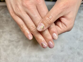 ネイル アイラッシュ 彩 熊谷店/ニュアンスネイル