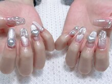 フローラ/チップ長さだしネイル