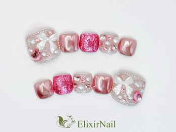 エリクサーネイル 西武新宿(Elixir Nail)/フット　やり放題／クーポン使用