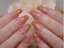 幻之花ネイル/秋ネイル　マオジェル　銀座