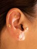 【大人気】耳つぼジュエリー　片耳5粒/両耳10粒　¥2,500
