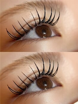 アンドミー(&ME)の写真/【カラー×カール×密度の三拍子で“魅せる目力”】思わず見惚れる濃密なボリュームと、抜けにくい持続力◎