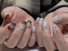 アイネイルズ 梅田店(I nails)/ニュアンスアシメネイル