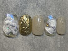 カラネイル 南森町店(calla nail)/星ホロ