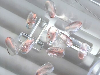 エムディーエーネイル(M.D.A NAiL)の写真/【アーリーサマ―コレクション★オフ込】抜け感カラー&デザインで涼し気ネイル☆