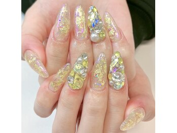 金箔&パウダーネイル★