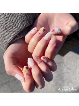 ネイルサロン アニーアンドジーノ(NAIL SALON Annie&Gino)/手書きネイル