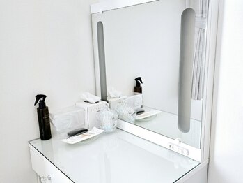 リセル(RE.cell)/ドレッサーもご用意しています