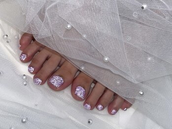 アミル(amiLe)/フラッシュフットネイル☆