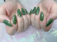 スノーネイルサロン 新宿店(Snow nail salon)/アート2本