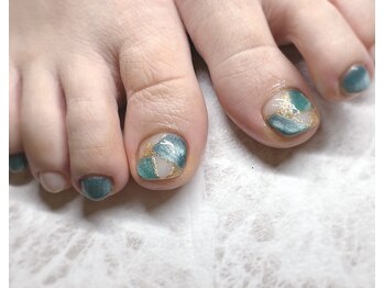 ココ ネイル サロン アンドスクール(COCO.NAIL SALON&SCHOOL)/フットゴージャス定額