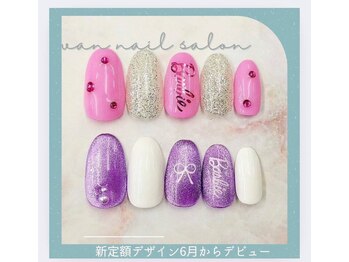 ヴァンネイルサロン 本厚木(VAN NAIL SALON)/barbieネイルデザイン¥5980