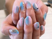 シャイニーネイル(Shiny nail)/塗かけネイル